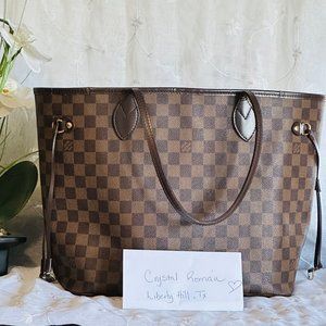 Louis Vuitton Neverfull Damier Ebene - MM Tote